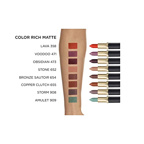 L'Oréal Paris Lippenstift Color Riche Matte 473 Obsidian, 5 g – Ansicht 3