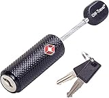 ✅ EINFACH ZU BENUTZEN - KEIN PASSCODE KOMBINATIONS - TSA SCHLOSS MIT SCHLÜSSEL. Deshalb haben wir das TITAN Schlüssel Schloss mit KEIN Ziffern gestaltet und mit KEIN ANLEITUNG nötig, selbst ein klein 8 Jähriger verstehen kann. Sicheres Schlüssel Reiseschloss Kabel Kofferschloss Reißverschluss für Schließfach Schule, Sporttasche, Schrank, Zug, Reisen Beutel, Spinde, suitcase, hostel, Werkzeugkasten, Reisekoffer und wetterfest!