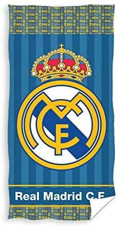 TEXTIL TARRAGO Toalla de `Playa Real Madrid 70x140 100% Algodon RM185004 Cover