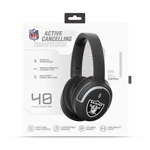 Image of SOAR NFL Active Noise Cancelling Over The Ear Headphones