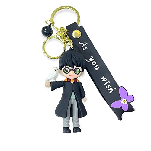 Image of AUGEN Harry Potter Action Figure Keychain Limited Edition for Car, Decoration, Cake, Office Desk & Study Table (Pack of 1)