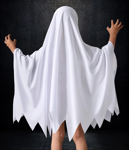 Disfraz unisex de fantasma para niños y niñas miniatura 6