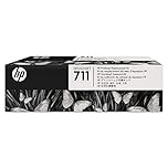 HP 711 C1Q10A Original DesignJet Printhead Replacement Kit DesignJet T120, T125, T130, T520, T525, T530 Large Format Printers, with Original 711 Cartridges Black, Cyan, Magenta, Yellow