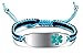 MAXZOOL Custom medical bracelets for women, Free Engraving Nylon Handmade Braided Rope Medical Alert ID Bracelet For Women,personalized Medical Alert Bracelet 6.5-8.5 Inches Adjustable