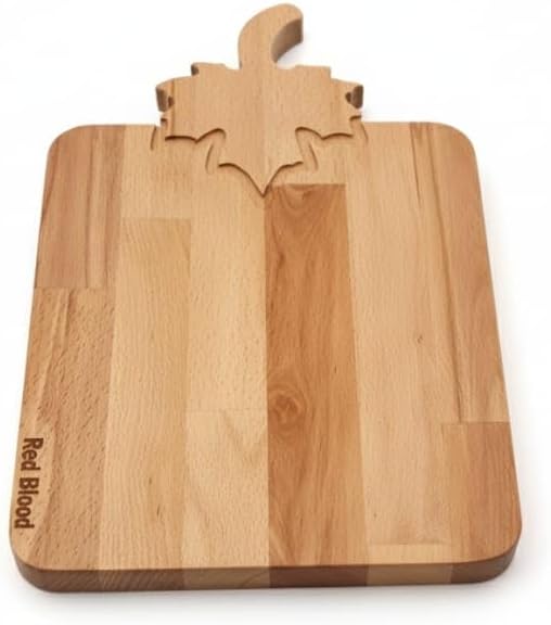 Beech Tree Wood Cutting Board and Chopping Board, Cheese Board, Vegetables, Bread, and Charcuterie 16.3″L x 10.6″W x 0.7″ ThDecorative Wooden Leaf Serving Board for Kitchen and Dining Room Beech Tree Wood Cutting Board and Chopping Board, Cheese Board, Vegetables, Bread, and Charcuterie 16.3″L x 10.6″W x 0.7″ ThDecorative Wooden Leaf Serving Board for Kitchen and Dining Room