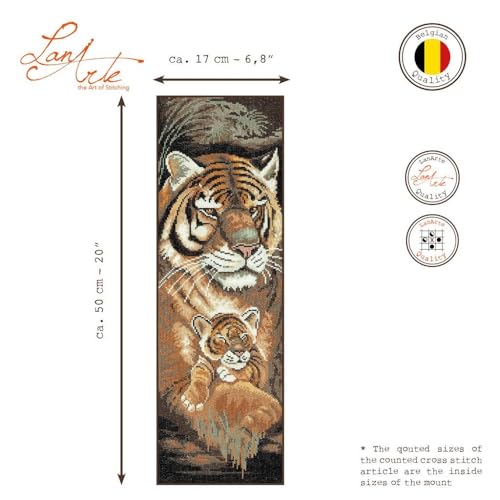 Image of Vervaco Counted Cross Stitch Kit Material Instincts, 20-inch