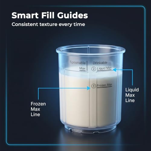 Image of Kilig Dolce Ice Cream Maker for Home, Ice Cream, Gelato, Sorbet, Frozen Yogurt, Milkshake & Soft Serve, Freeze and Spin System, 2 to 4 Min cycle time