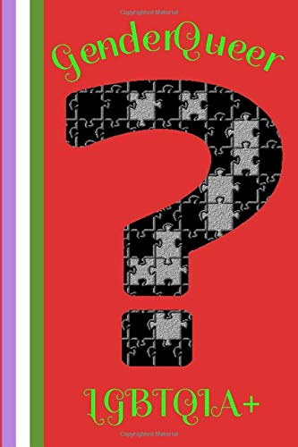 GENDER: Celebrate yourself with pride while you take notes in style!!!!! Supporting the Human Race and diversity without any Discrimination, 6x9 inches College Rule Notebook Journal