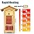Zugoni 1 Person Outdoor Far Infrared Sauna?Canadian Hemlock Wood Home Indoor Sauna 1400W Dry Sauna Personal Room with Speakers, LED Lamp, Clothing Hook Up and Cup Holder, for Her