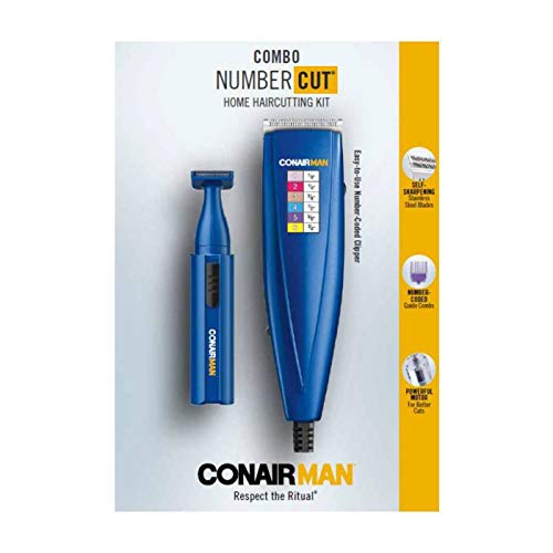 ConairMan Combo Number Home Haircut Kit - 13ct