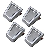 ジムニー JB64 ジムニーシエラ JB74 スイッチエキステンション フロント スイッチ スイッチカバー 4個セット アクセサリー パーツ/シルバー