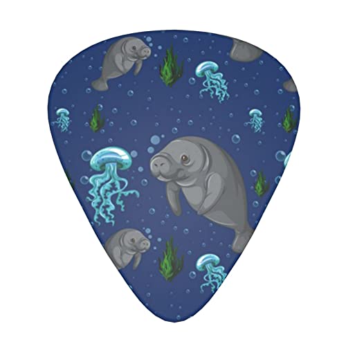 Manatee Lot de 3 médiators en celluloïd coloré pour guitare basse, amateurs de musique, joueurs de guitare, guitares électriques et acoustiques 0,46 mm, 0,71 mm, 0,96 mm - Les Beatles, Paul McCartney, John Lennon, RIngo Starr, George Harrison Manatee Lot de 3 médiators en celluloïd coloré pour guitare basse, amateurs de musique, joueurs de guitare, guitares électriques et acoustiques 0,46 mm, 0,71 mm, 0,96 mm