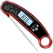 Instant Read Meat Thermometer for Grill and Cooking. UPGRADED MODEL NOW WITH MAGNET AND CALIBRATION FEATURE. Best Ultra Fast Digital Kitchen Probe. Includes Internal BBQ Meat Temperature Guide
