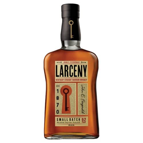 Larceny Kentucky Straight Bourbon Whiskey | 70cl | 46% ABV | Award Winning | Small Batch | Wheated Bourbon |