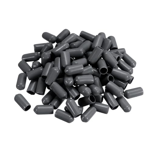 Embout caoutchouc 5 mm isolant uxcell protégeant filetage de vis, x200 gris - 5