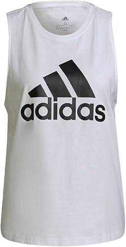 Miniatura 8 de adidas Camiseta sin mangas con logotipo grande Essentials para mujer