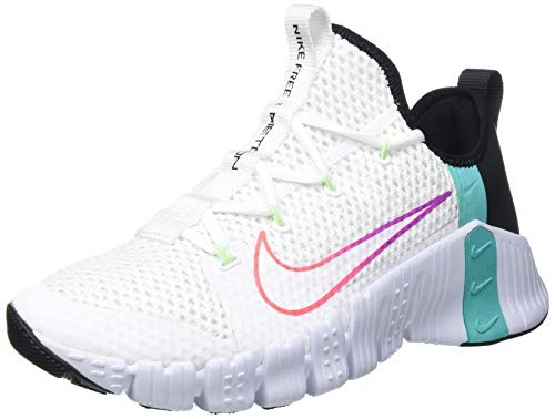 Image of NIKE Unisex's Football Soccer Shoe, White Hyper Violet Flash Crimson Hyper Jade Black Vapor Green, 8