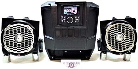 2013-2019 Polaris Ranger XP 570/900 / 1000 Dash Mounted Audio Radio Kit - Rockford Fosgate (PMX-3 Receiver)