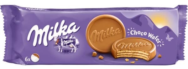 Amazon | (Milka - Milka Choco Wafer Cookies Milk Chocolate)ミルカ