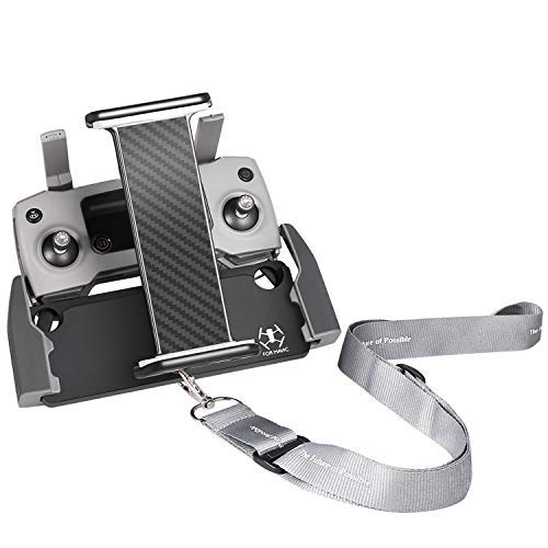 Uzopi Mavic Mini Air Pro Platinum Spark Accessories Tablet Holder – Aluminum Adjustable Remote Controller Bracket Mount Extender With Neck Lanyard Strap For 4-12 Inch Phone Tablets #TOP2
