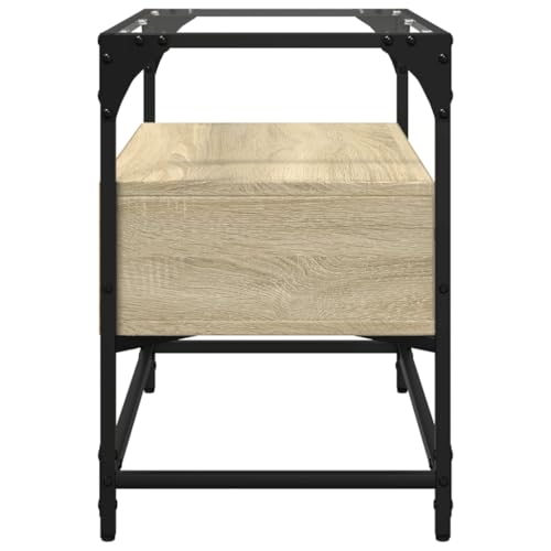 Meuble TV d'extérieur petit espace meuble écran bas terrasse 60cm