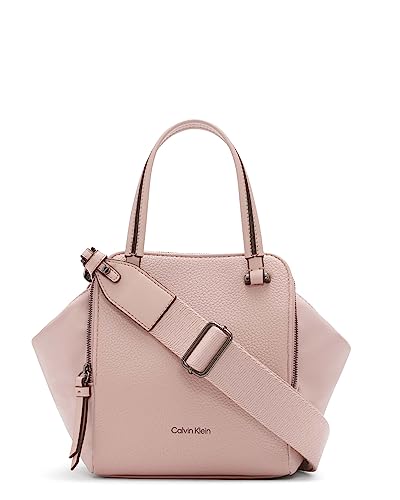 Mini sacoche à bandoulière Calvin Klein trois compartiments marbre