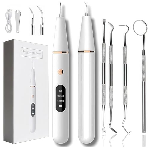 Ortorex Unisex Care Equipment, Sonic Vibration - Portable Home Use, Tartar & Plaque Remover, Teeth Whitening, Waterproof, with USB Cable