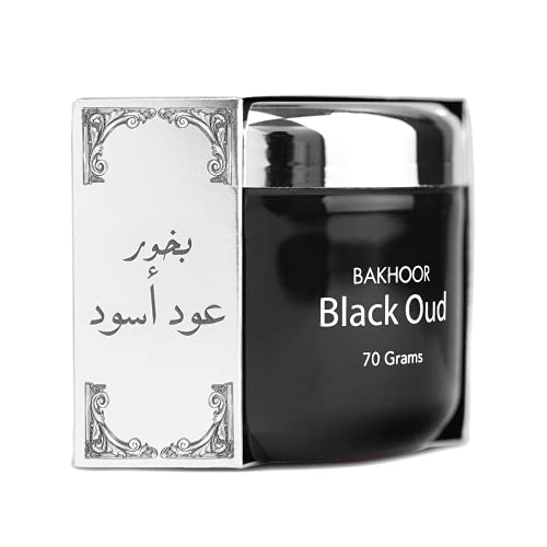 Hamidi Black Oud 100% Pure Oriental Bakhoor 70g Arabic Incense Home Fragrances Use With Burner Or Charcoal Relax feeling Refreshing Use Every where