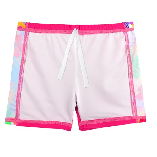 Image of Girls Two Piece Swimsuit Floral UPF 50+ Rash Guard Set Kids Beach Swimwear