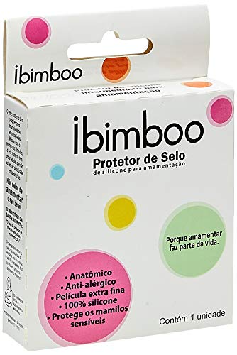 Ibimboo Protetor De Seio De Silicone Para Amamentação Transparente