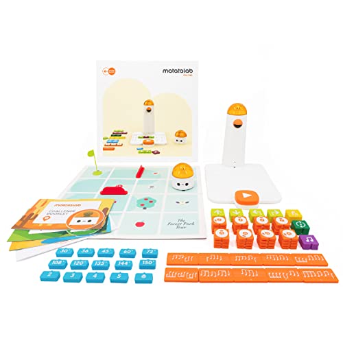 Matatalab Roboter Bausatz Programmierbar Pro-Set für Kinder ab 4, Elektronische Roboter Spielzeug, DIY-Roboticset für Anfänger, STEM-Lernspielzeug Geschenke von 4-10, Lernen Programmieren mit Spiele