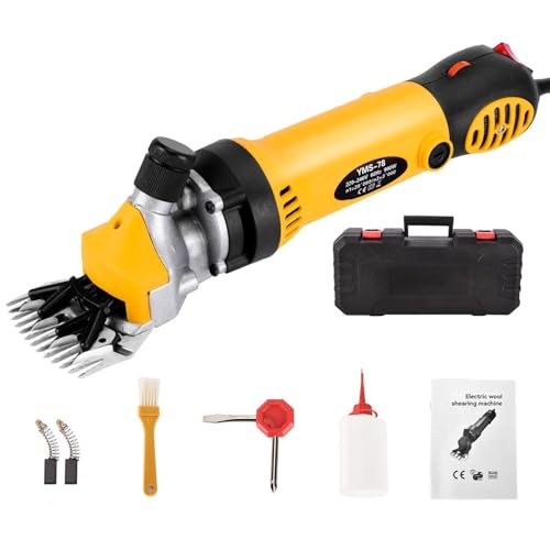 Tondeuse moutons chèvres alpagas 900W électrique pour tonte efficace de la laine
