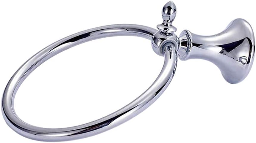 Towel Racks Bathroom Round Towel Rack Towel Ring Stainless Steel European Towel Ring Towel Ring for Bathroom Storage