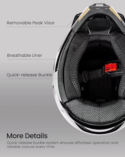 ILM MT601A Dirt Bike Helmet Kit