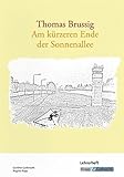 sonnenallee buch  Am kürzeren Ende der Sonnenallee – Thomas Brussig – Lehrerheft: Unterrichtsmaterialien, Lösungen, Interpretation, Heft (Literatur im Unterricht: Sekundarstufe I)