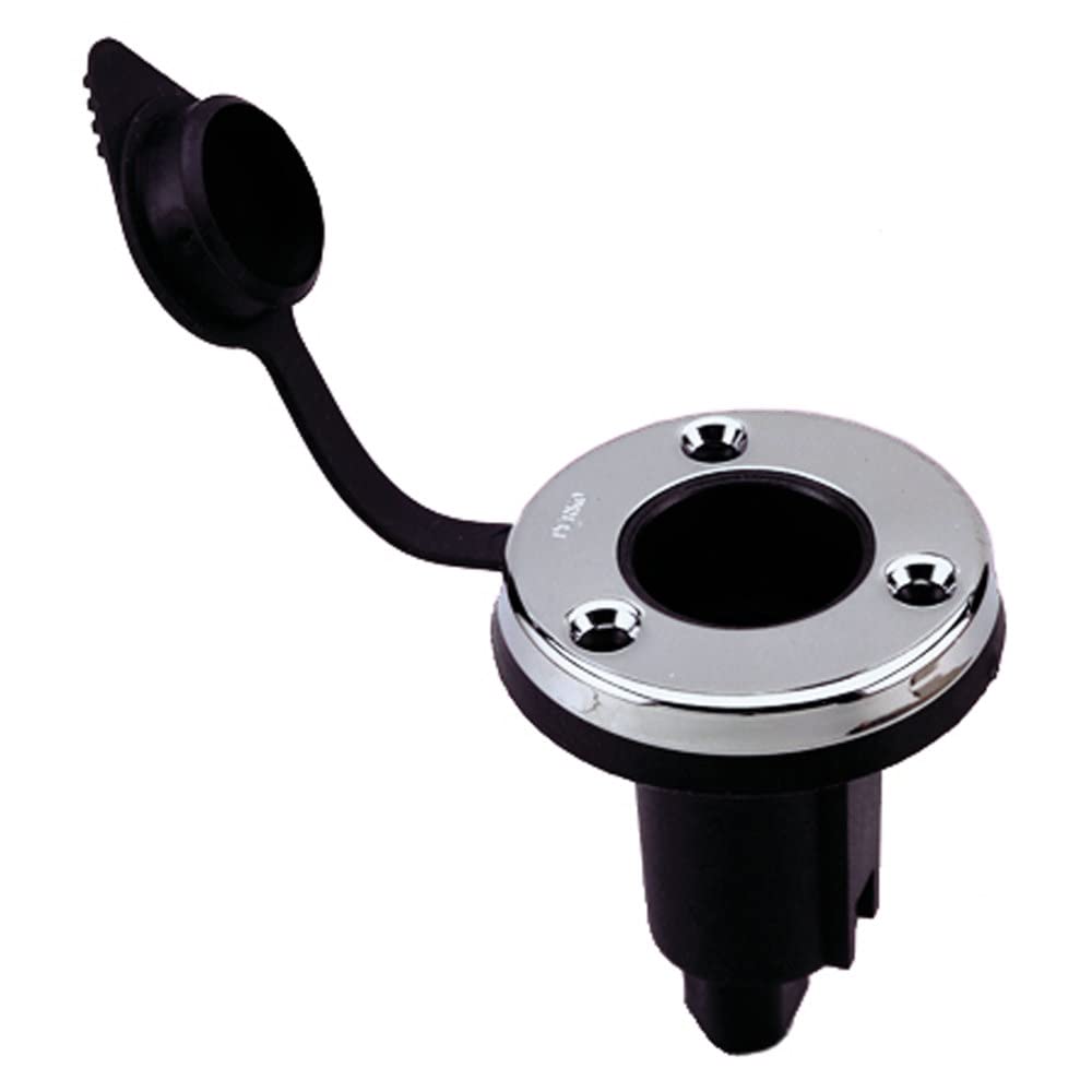 Perko1045P0SDP 2-Pin Plug-in Type Base - Stainless/Black