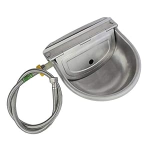 Water Feeder Trough Bowl with Pipe