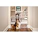 Carlson Pet Products Tuffy Metal Expandable Pet Gate, Includes Small Pet Door