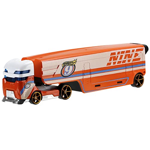 Hot Wheels Speedway Hauler Vehículo Semi-camión con Remolque miniatura 3