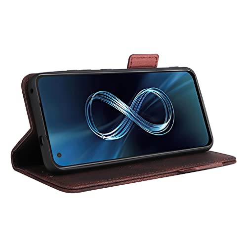 Hülle® Flip Wallet Fodral för Asus Zenfone 8 - Mönster 1