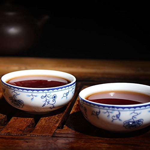 Té Puer maduro de 200g, ancestro de Yunnan, té Puer antiguo orgánico Pu'er, árbol más antiguo cocido, Puer Natural, té… - Imagen 7
