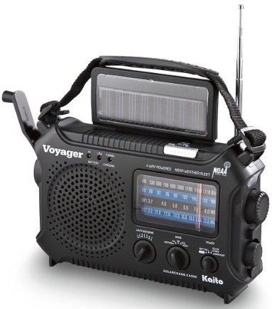 Kaito KA500BLK Ka500 5-Way Powered Emergency Am/Fm/Sw Noaa Weather Alert Radio thumb #5
