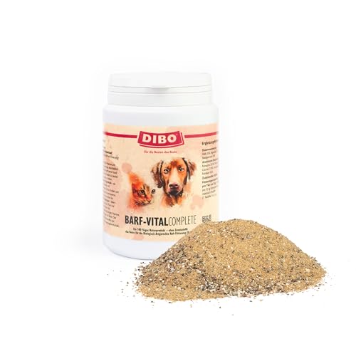 Barf-Vital-Complete, 150g-Dose, Nahrungsergänzung als gesunde, natürliche Ernährung für Hunde von DIBO, Hundefutter, Barf, B.A.R.F.