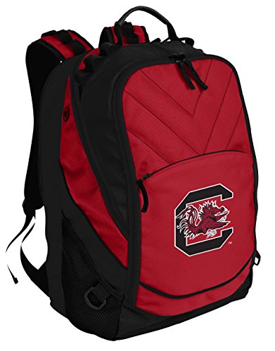 Image of Broad Bay University of South Carolina Backpack | Official USC Gamecocks Logo, Padded Laptop Computer Section, Premium 600D Nylon Fabric
