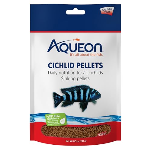 Aqueon Cichlid Food Mini 8.5 Ounces