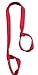 Clever Yoga Mat Strap Sling Made With The Best, Durable Cotton - Comes With Our Special "Namaste" (Red)