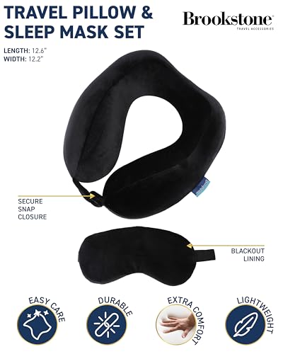 Set 2 Almohadas de Espuma Viscoelástica para Viaje miniatura 2