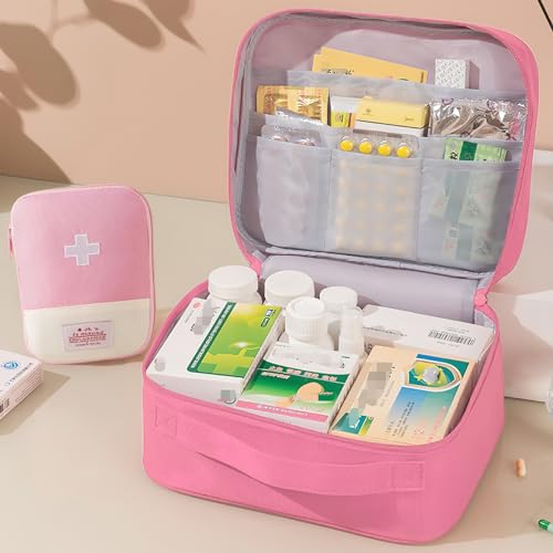 Bolsas de primeros auxilios portátiles para solucionar el desorden de medicamentos 4