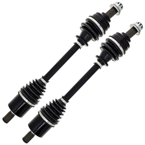 NICHE Rear CV Axle Drive Shaft for Honda Foreman Rubicon 520 Rancher 420 42250-HR6-MF1 42220-HR6-MF1 2 Pack