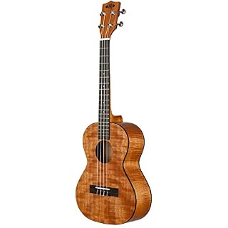 Kala KA-TEME Exotic Mahogany Tenor Acoustic-Electric Ukulele Bundle with Gig Bag, Tuner, Austin Bazaar Instructional DVD… - Les Beatles, Paul McCartney, John Lennon, RIngo Starr, George Harrison Kala KA-TEME Exotic Mahogany Tenor Acoustic-Electric Ukulele Bundle with Gig Bag, Tuner, Austin Bazaar Instructional DVD… – Image 5
